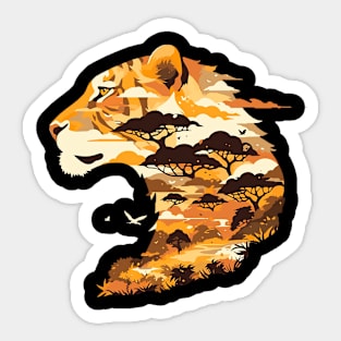 tiger Sticker